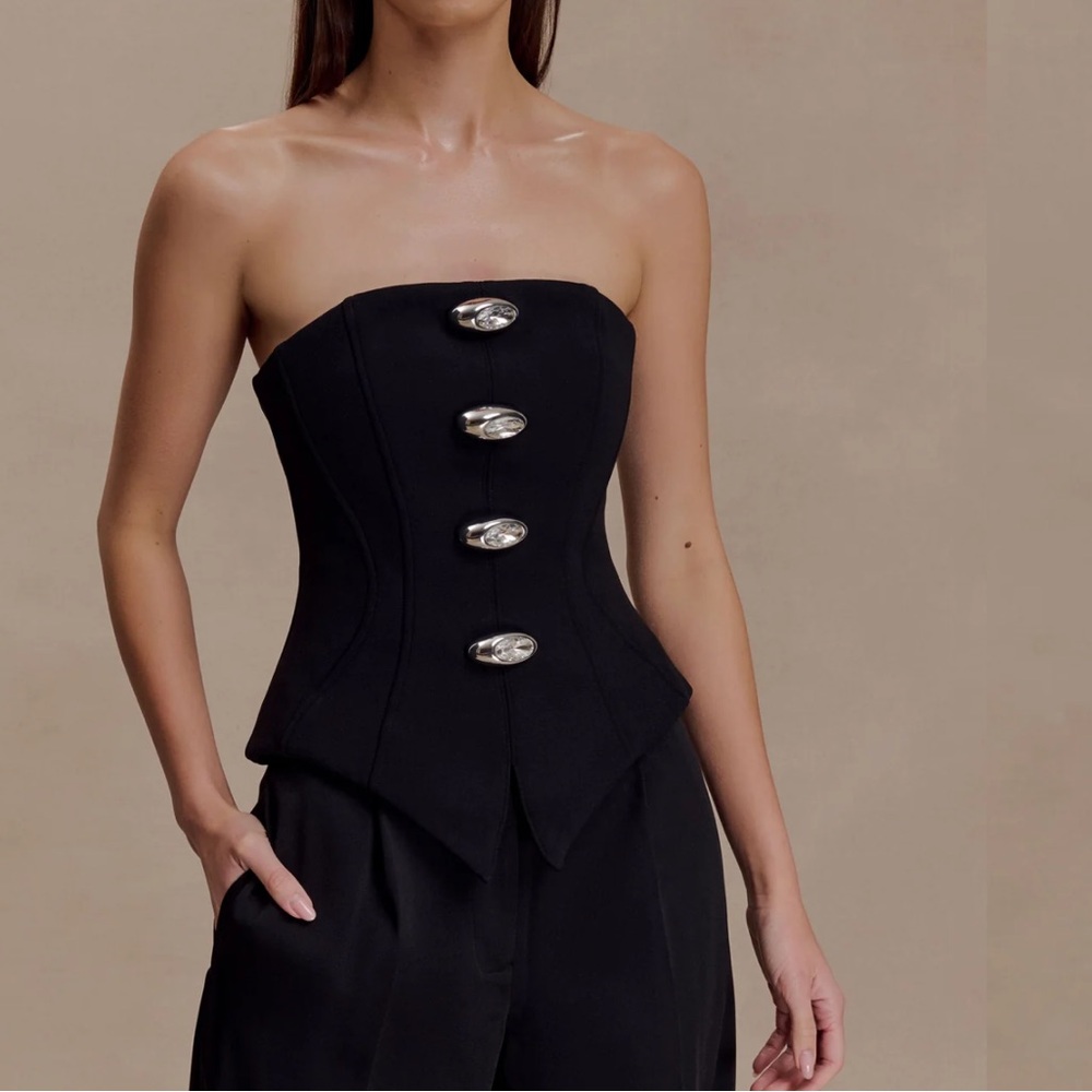 Meshki Corset Top NWT